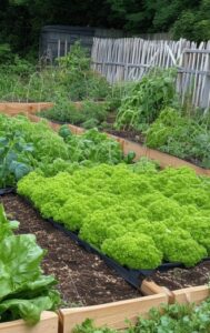 Regentonne für Gemüsegarten